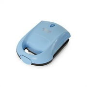 Rise By Dash Compact Pocket Electric Sandwich Maker, Toasting, Omelets \u0026 More, Non-Stick Surfaces - Blue